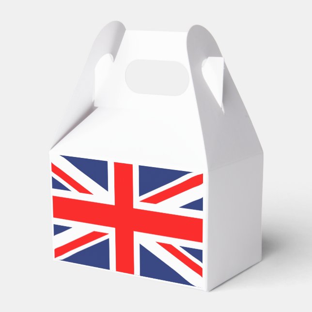 Union Jack Favor Boxes (Back Side)