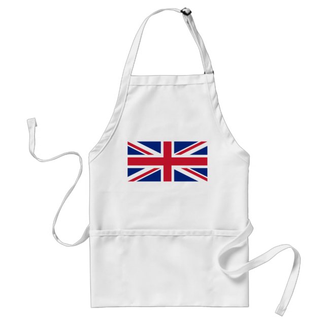 Union Jack Flag aprcn Adult Apron (Front)