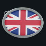 Union Jack Flag bbcnt Belt Buckle<br><div class="desc">Union Jack Flag Belt Buckle
Design © Trinkets and Things 2017 - AHP Design. All Rights Reserved.
030417</div>