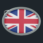 Union Jack Flag bbcnt Belt Buckle<br><div class="desc">Union Jack Flag Belt Buckle

Design © Trinkets and Things 2017 - AHP Design. All Rights Reserved.

030417</div>