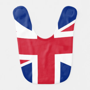 Union Jack Flag bbt Baby Bib