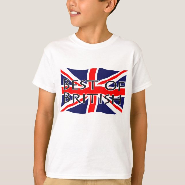 Union Jack Flag - Best of British T-Shirt (Front)