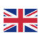 Union Jack Flag Blank Flat Greeting Card