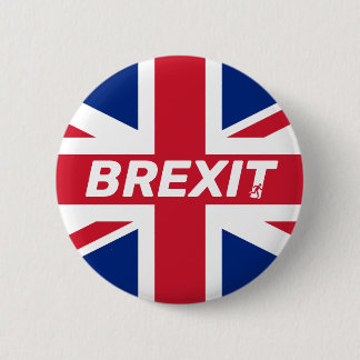 Union Jack Flag Brexit Supporters Badge Leave EU Button