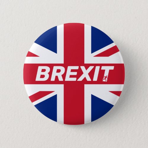 Union Jack Flag Brexit Supporters Badge Leave EU Button