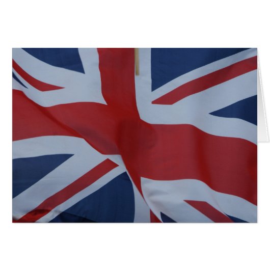 union jack flag cards (Front Horizontal)