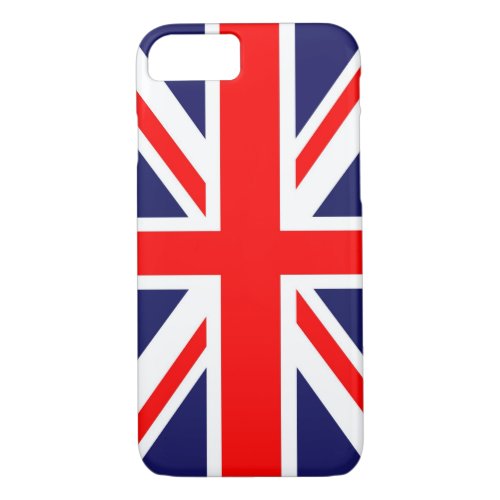 Union Jack flag iPhone 87 Case