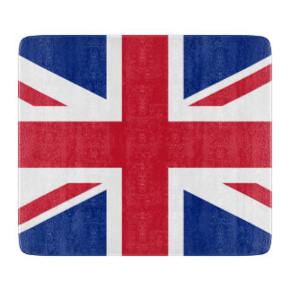 Union Jack Flag cbcnt Cutting Board