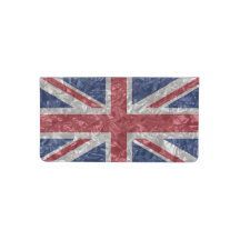 Uk flag drapeau Angleterre vintage design porte-monnaie portefeuille porte-monnaie wallet 