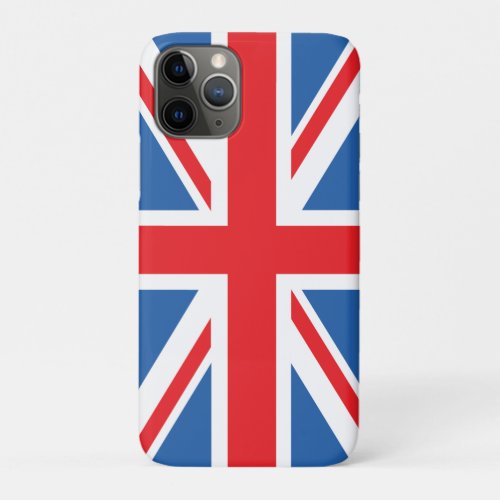 Union JackFlag Design iPhone 11 Pro Case