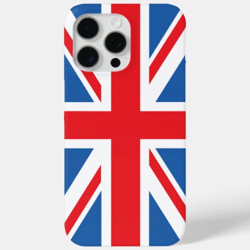 Union JackFlag Design iPhone 15 Pro Max Case