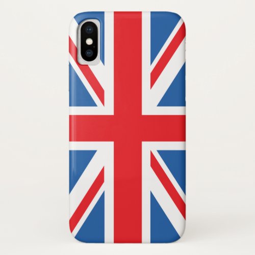 Union JackFlag Design iPhone X Case