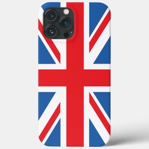 Union JackFlag Design iPhone 13 Pro Max Case