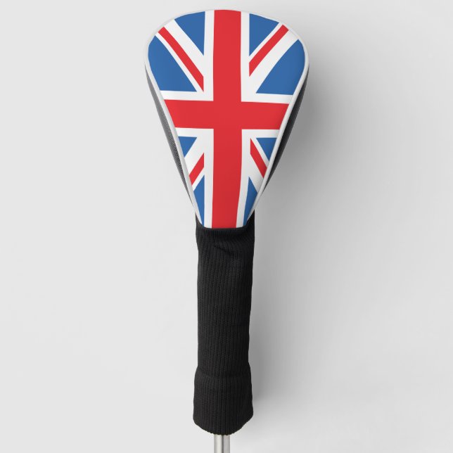 Union Jack/Flag Design Golf Head Cover (Front)