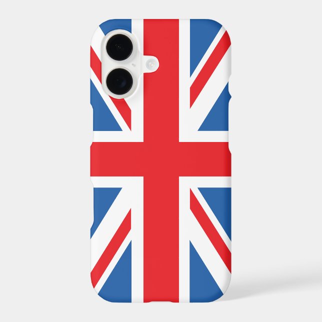 Union Jack/Flag Design Iphone Case (Back)