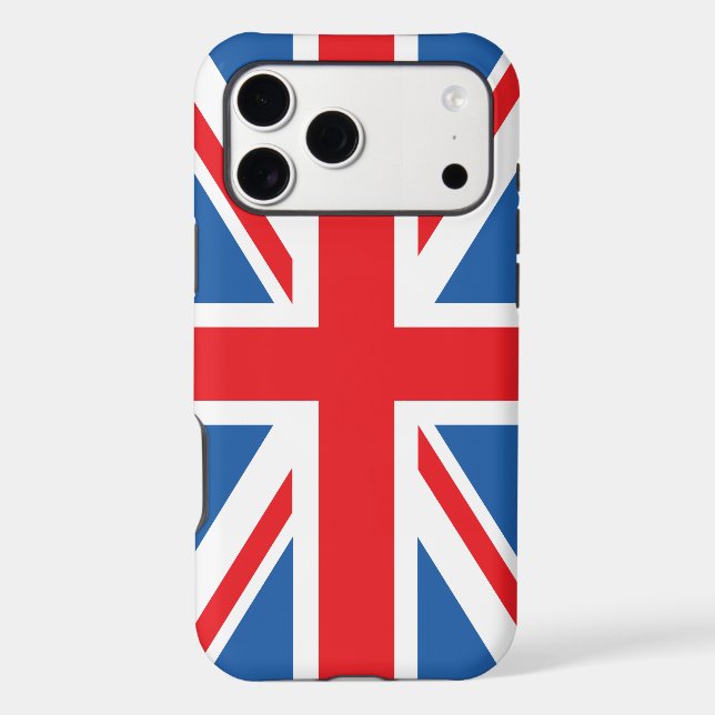 Union Jack/Flag Design iPhone Case (Back)