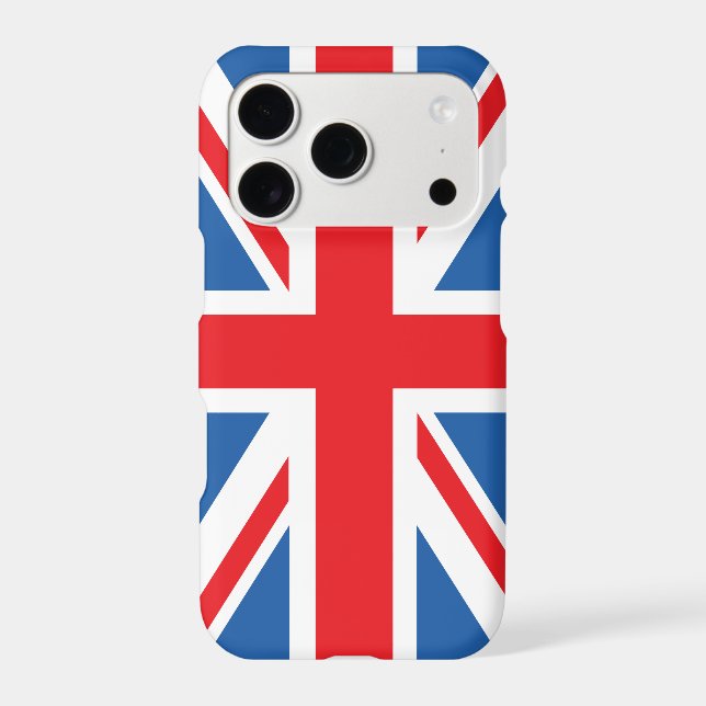 Union Jack/Flag Design iPhone Case (Back)