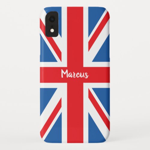 Union JackFlag Design Personalized iPhone XR Case