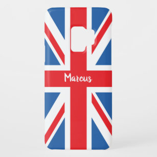 Union Jack/Flag Design (Personalized) Case-Mate Samsung Galaxy S9 Case