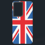 Union Jack/Flag Design Samsung Galaxy S21 Ultra Case<br><div class="desc">Union Flag (also known as the Union Jack),  British flag in red,  white and blue.</div>