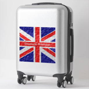 Union Jack Flag Design Sticker