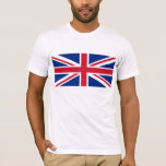 Union Jack Flag Design T-shirt at Zazzle