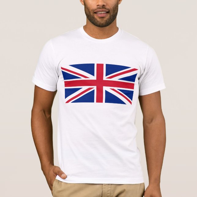Union Jack Flag design T-shirt (Front)