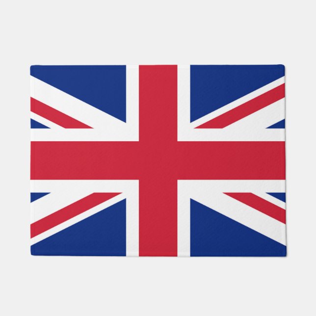 Union Jack Flag dmcnt Doormat (Front)
