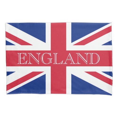 Union Jack Flag England bedpccn Pillow Case