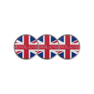 Union Jack Flag England bmcn Golf Ball Marker