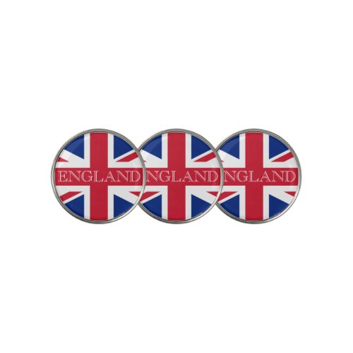 Union Jack Flag England bmcnt Golf Ball Marker