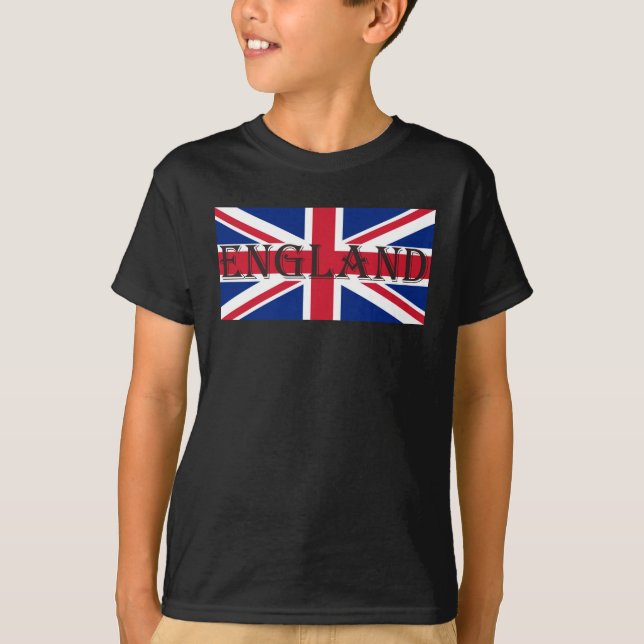 Union Jack Flag England clo arc1 T-Shirt (Front)