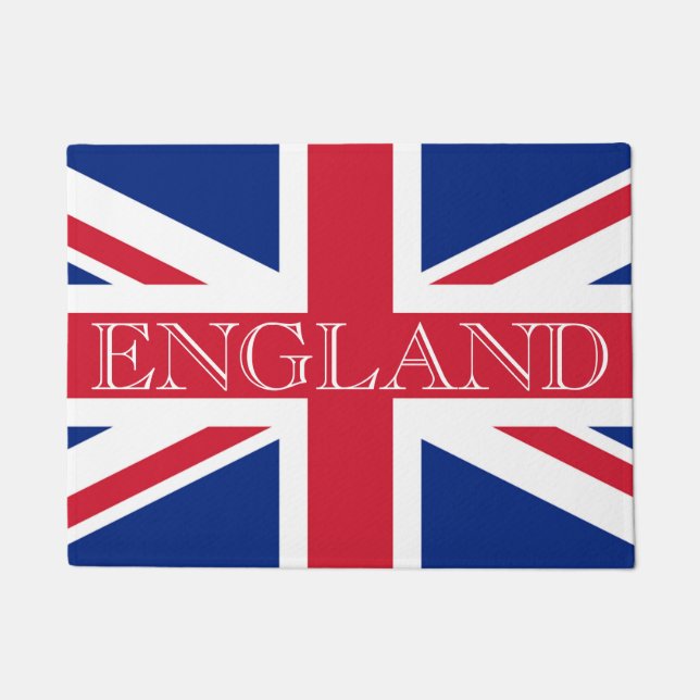 Union Jack Flag England dmcn Doormat (Front)