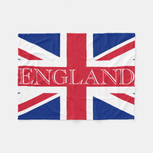 Union Jack Flag England fbcnt Fleece Blanket