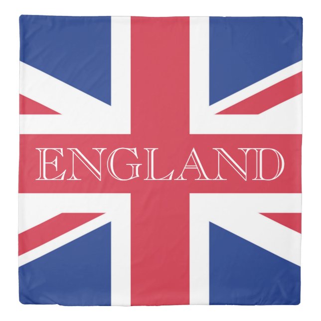Union Jack Flag England qccnt Duvet Cover (Front)