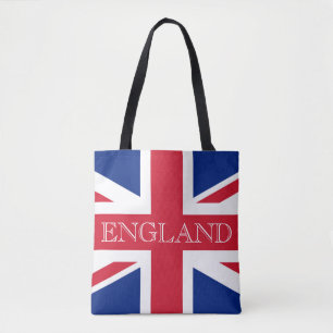 Union Jack Flag England stcnt Tote Bag