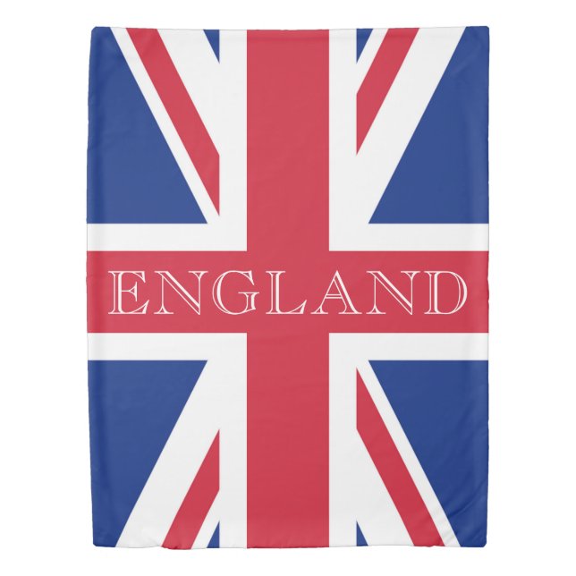 Union Jack Flag England tct Duvet Cover (Front)