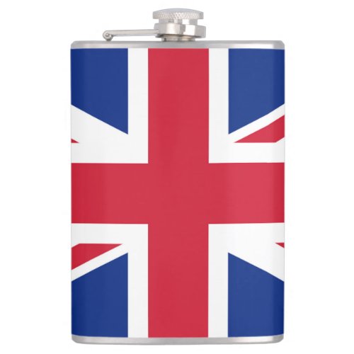 Union Jack Flag flacn Flask