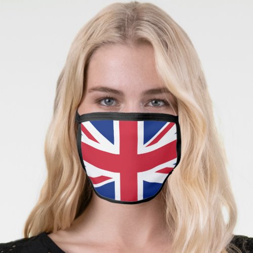 Union Jack Flag fmcnt Face Mask