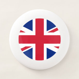 Union Jack Flag frcnt Wham-O Frisbee