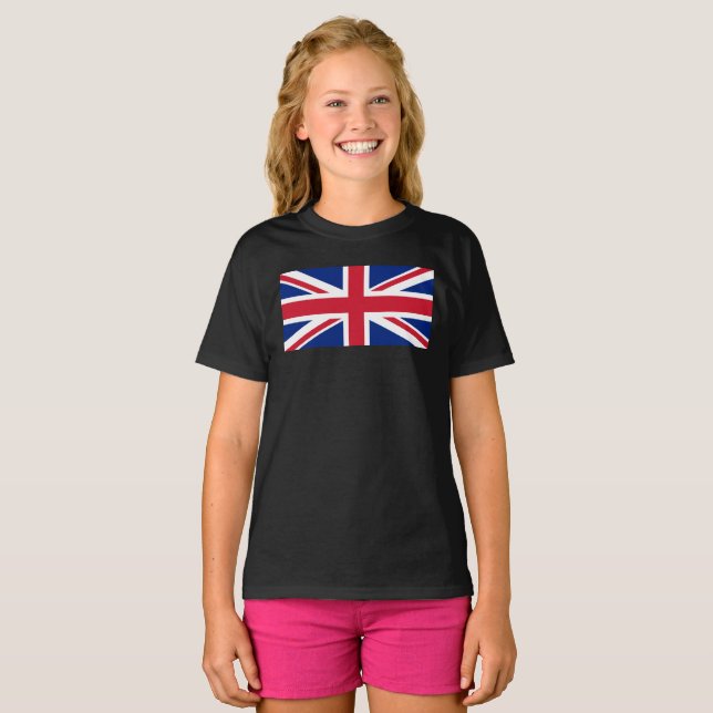 Union Jack Flag gct T-Shirt (Front Full)