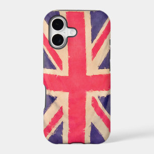 UNION JACK FLAG grunge iPhone 17 Case