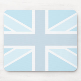 Union Jack Flag in Blue Mousepad