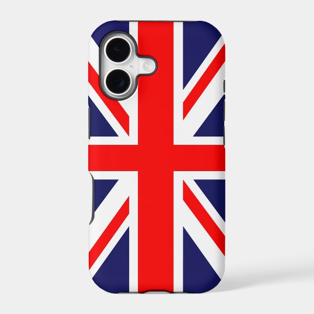 Union Jack flag Iphone Case (Back)