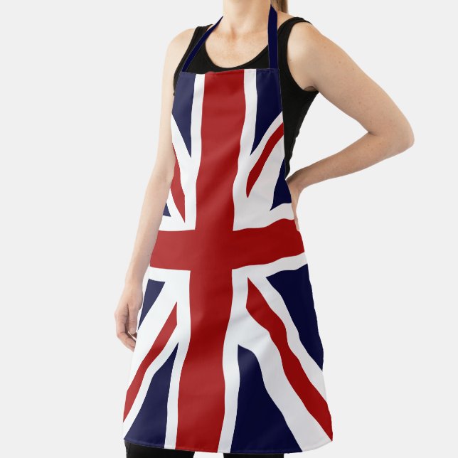 Union Jack Flag of Great Britain Apron (Insitu)
