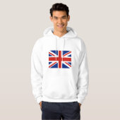 Union Jack - Flag of Great Britain Hoodie (Front Full)