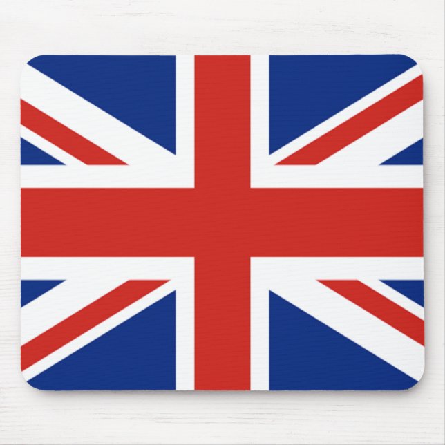 Union Jack - Flag of Great Britain Mouse Pad (Front)