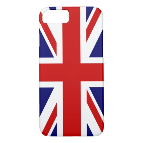 Union Jack Flag of the United Kingdom iPhone 87 Case