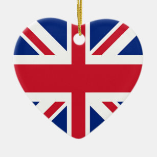 Union Jack - Flag of the United Kingdom Ceramic Ornament