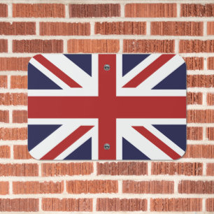 Union Jack Flag of the United Kingdom Metal Sign